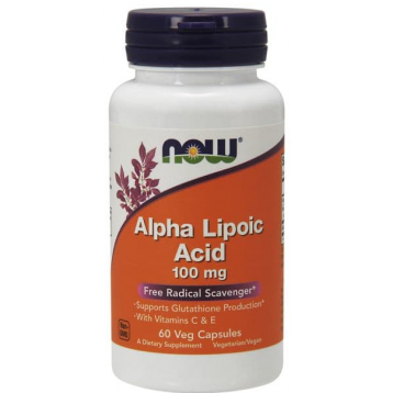Alpha Lipoic Acid  (NOW) - описание, отзывы, цена. Выбрать и купить Alpha Lipoic Acid  в магазине "Железный аргумент" (Нижневартовск)