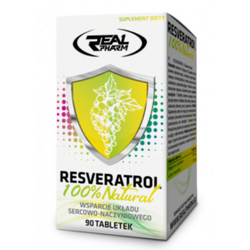 Resveratrol (Real Pharm) - описание, отзывы, цена. Выбрать и купить Resveratrol в магазине "Железный аргумент" (Нижневартовск)