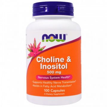 Choline & Inositol (NOW) - описание, отзывы, цена. Выбрать и купить Choline & Inositol в магазине "Железный аргумент" (Нижневартовск)